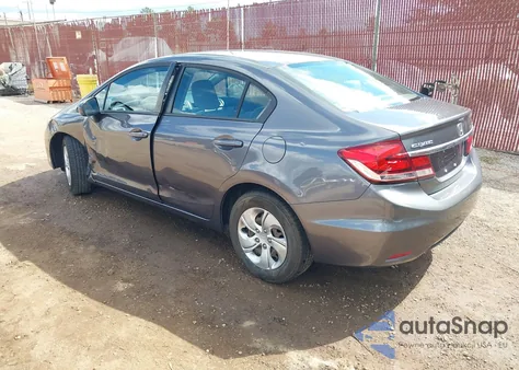 2014 Honda Civic Lx from USA, damaged, VIN 19XFB2F53EE026819